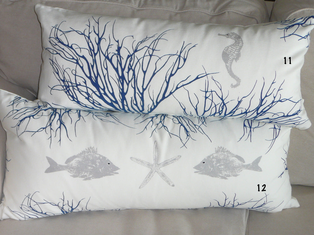 Gray and coral pillows sale