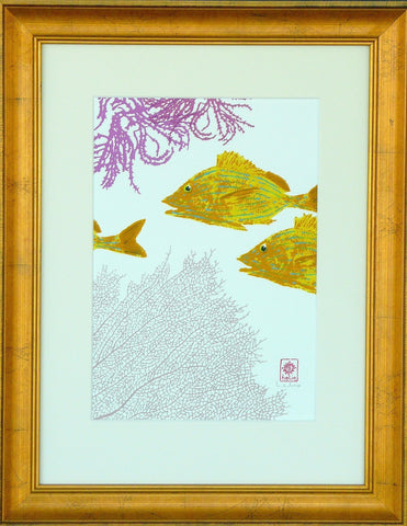 Sea fans and Fish
