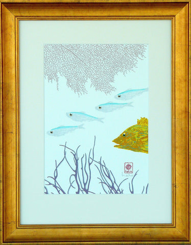 Silversides and Fish